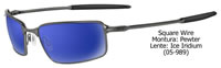 Oakley Square Wire Pewter / Ice Iridium (05-989)